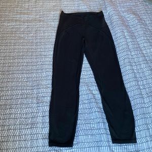Lululemon size 6 leggings. Eyelet cuts on the lower side!